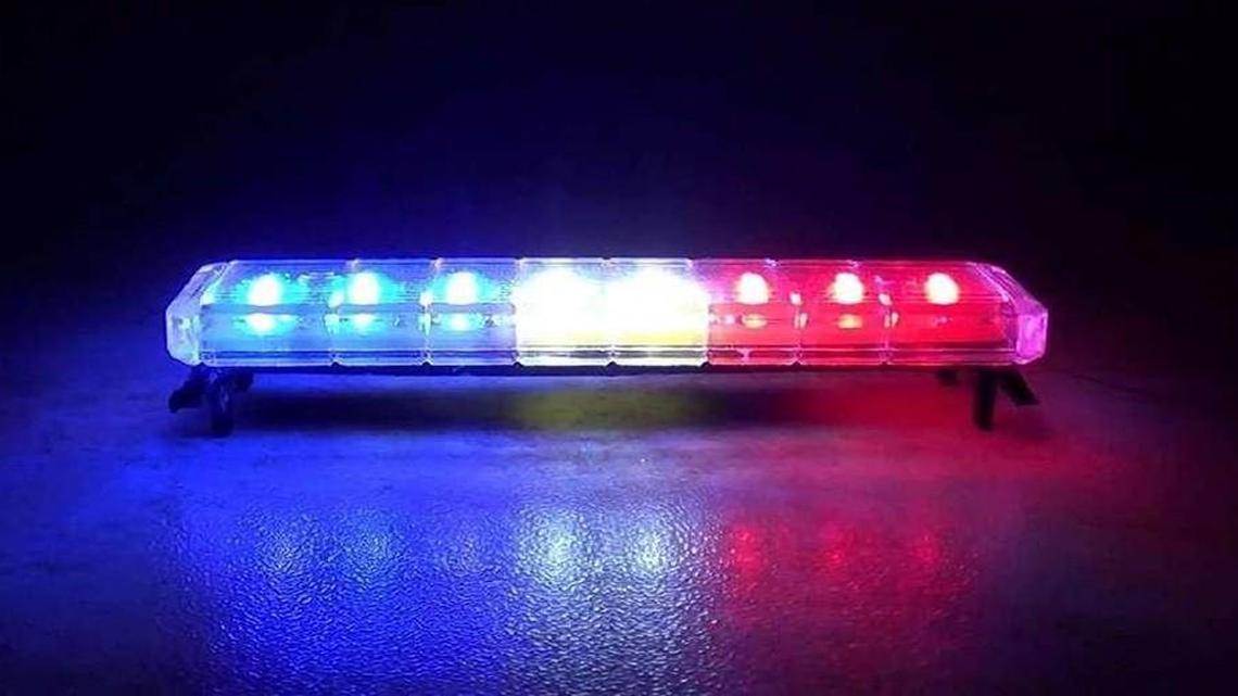 Police were investigating separate wrecks that injured an officer and a pedestrian Tuesday in south Kansas City.