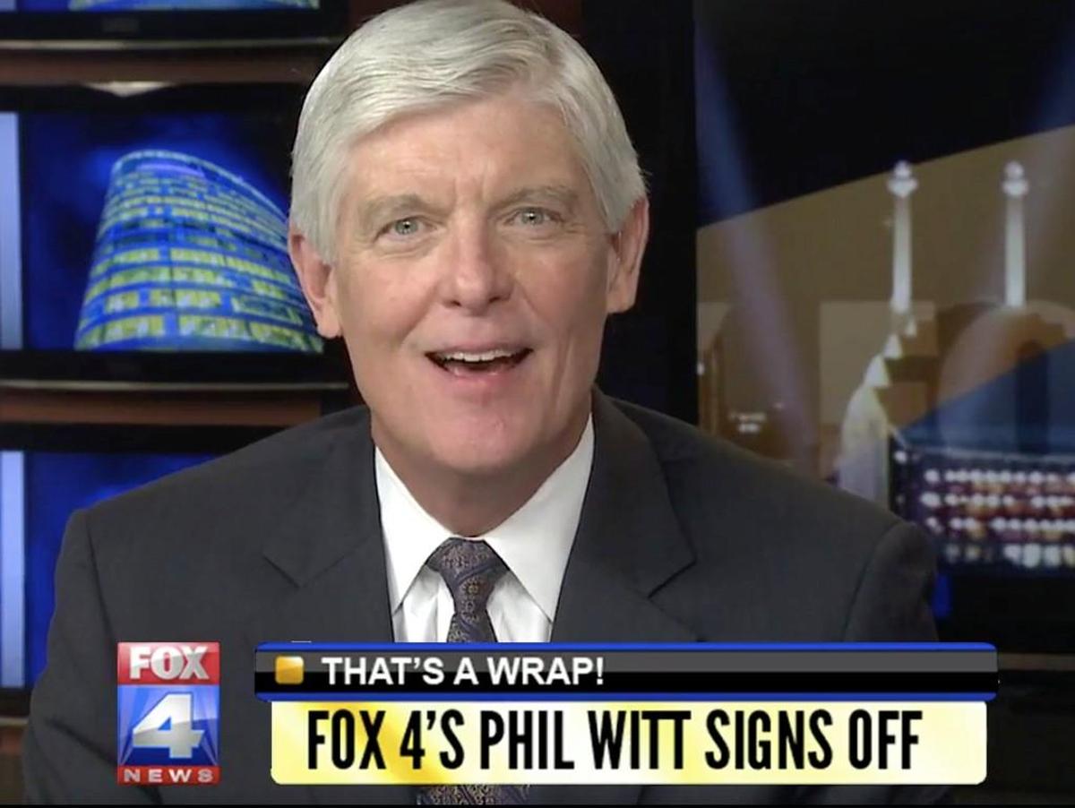 Phil Witt, who retired from Kansas City’s Fox 4 in 2017, was co-anchor with Harris Faulkner during her years at the station.