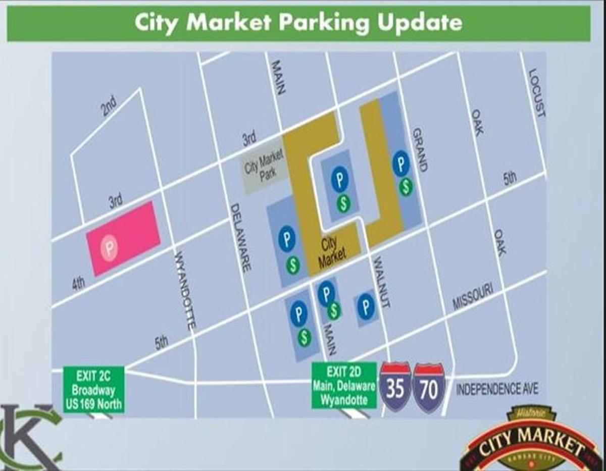 A look at the lots around the City Market.
