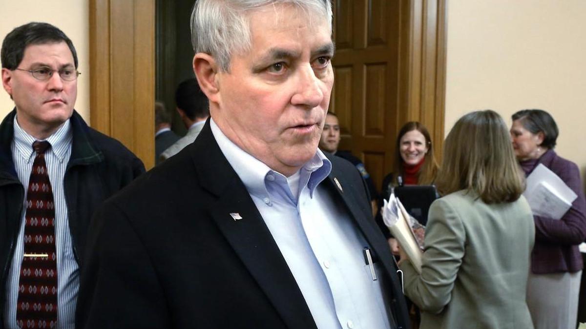Kansas State Rep. John Bradford, R-Lansing, in Topeka