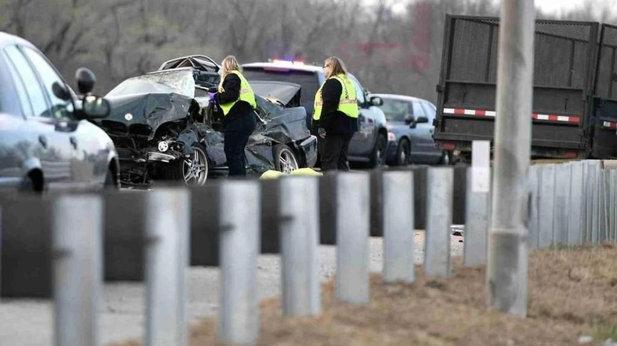 The man killed in a Thursday morning traffic crash that closed down Interstate 35 for hours in Kansas City has been identified as 31-year-old Jason P. O’Neill.