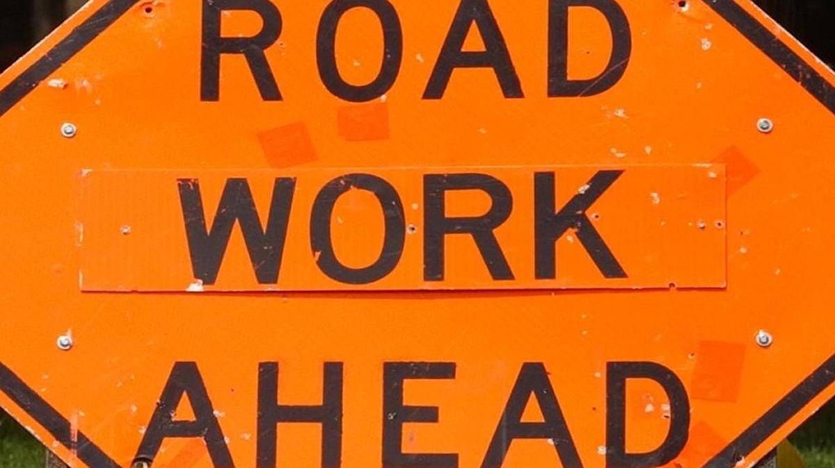 Road Work Ahead file image