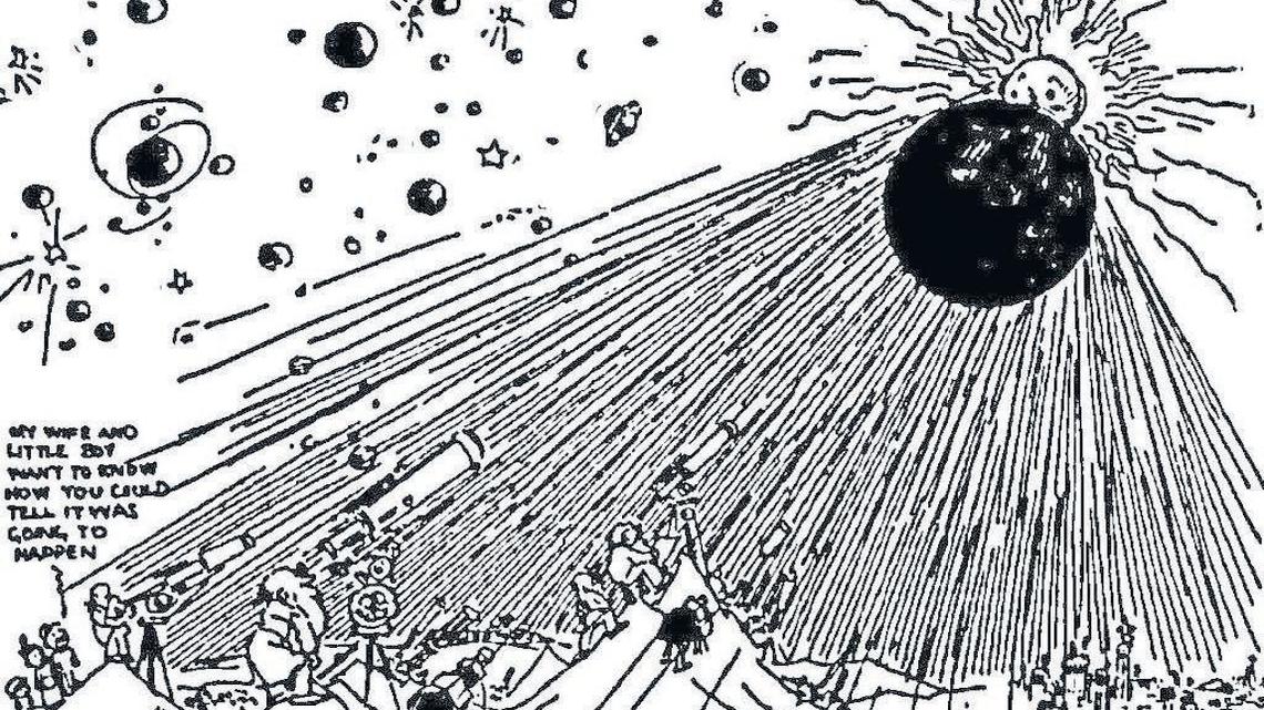 The Kansas City Star covered the 1918 solar eclipse.