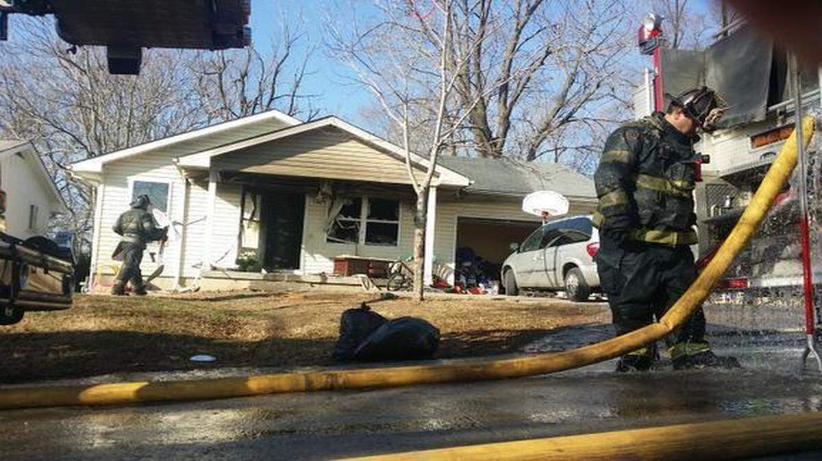 
Firefighters rescued twin 5-year-old boys from a burning Northland home Friday morning after an older sister escaped the blaze and ran to a neighbor’s house to summon help. 
