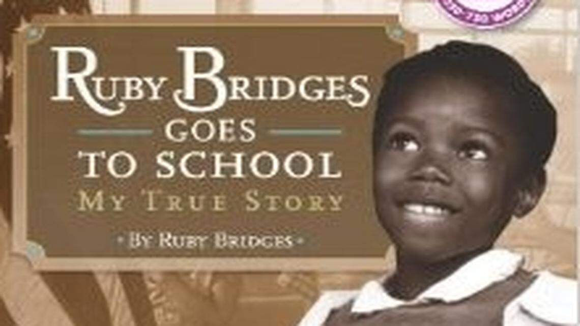 
“Ruby Bridges Goes to School: My True Story” by Ruby Bridges.
