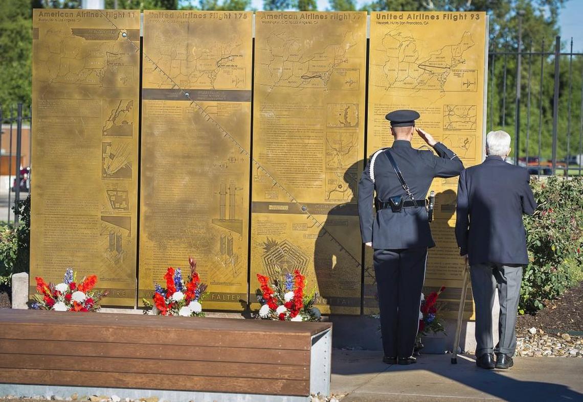 On Saturday, the 9/11 Memorial in Overland Park will once again be the site of a memorial service.