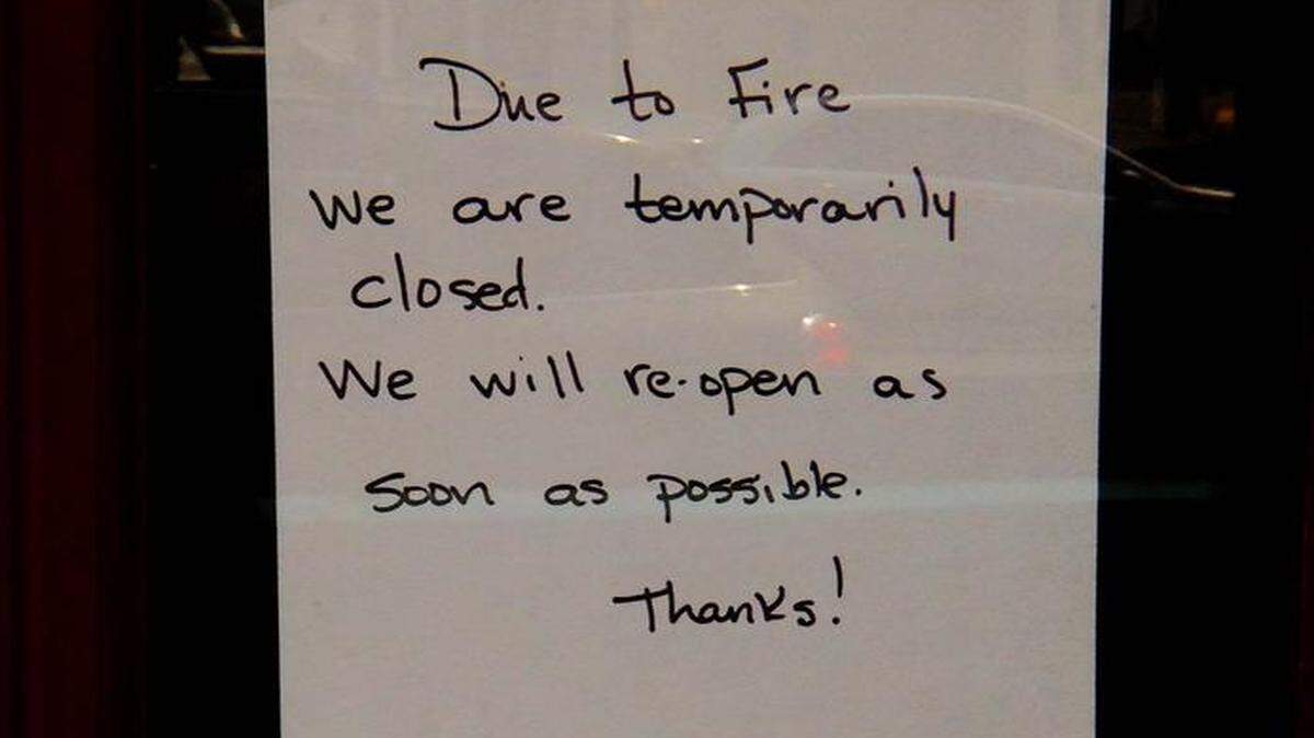 
Fire damage has forced Michael Forbes Bar & Grill to temporarily close for repairs. Signs taped to the popular Brookside restaurant’s doors greeted customers Thursday who hadn’t heard of the fire yet.
