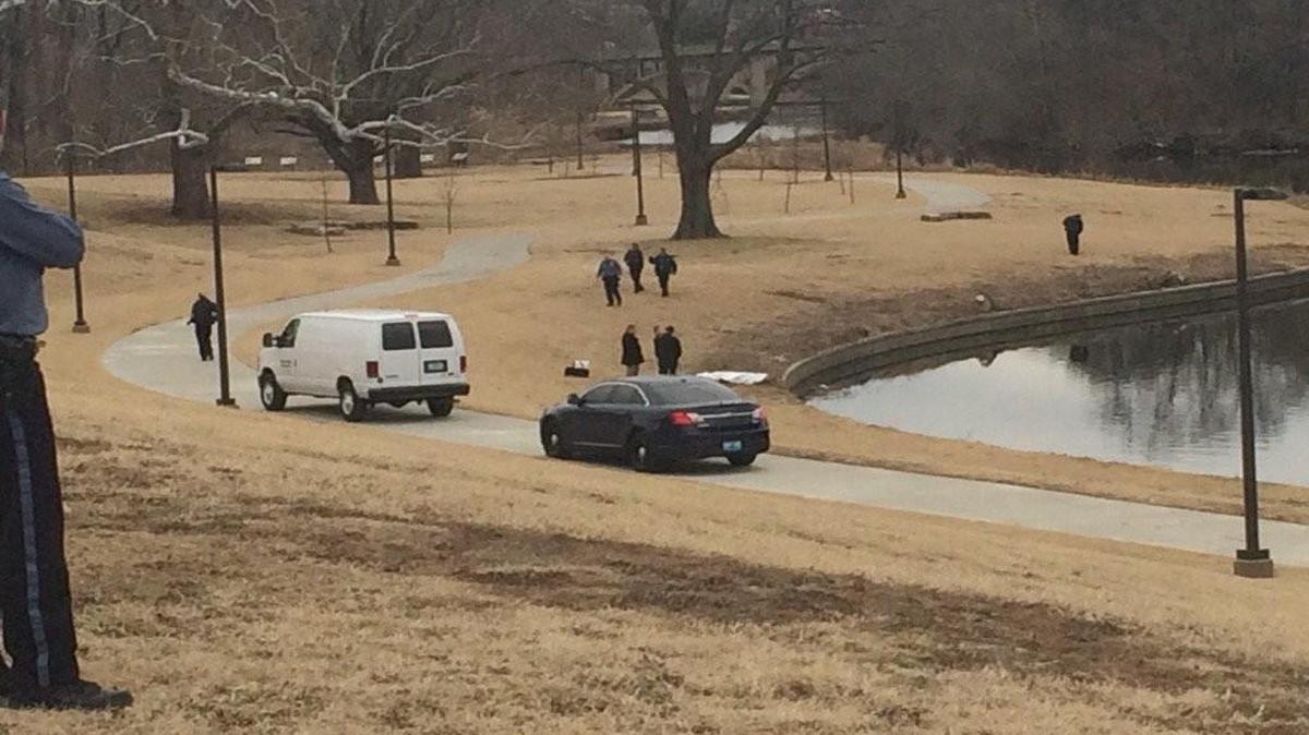 Kansas City police are investigating a dead body found Monday in Brush Creek in the 3200 block of Emanuel Cleaver Boulevard.