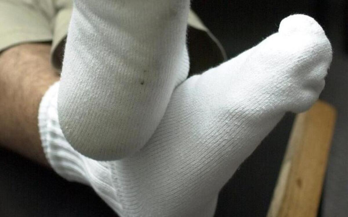 Socks try to stay clean, but does that help their reputation?