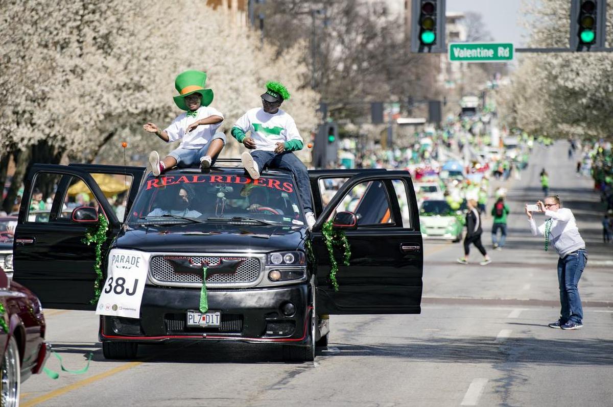Vehicles from Real Riders car club was a crowd favorite on Friday during the 45th annual St. Patrick’s Day Parade in Kansas City.