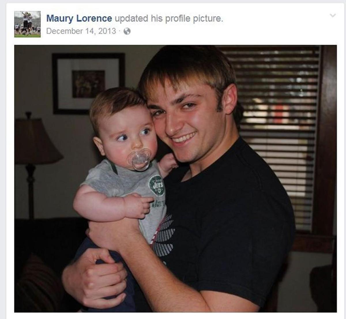 Maury Lorence posted this to Facebook 10 months before his death.