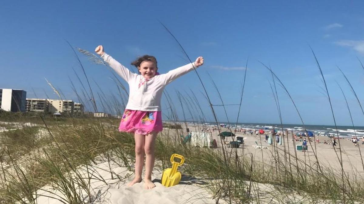 Olivia Hansen, who has battled cancer for much of her 7 years, got to enjoy a Florida beach this week as part of a wish granted by Sporting Wishes, a new program formed by Sporting Kansas City and its philanthropic arm, The Victory Project.