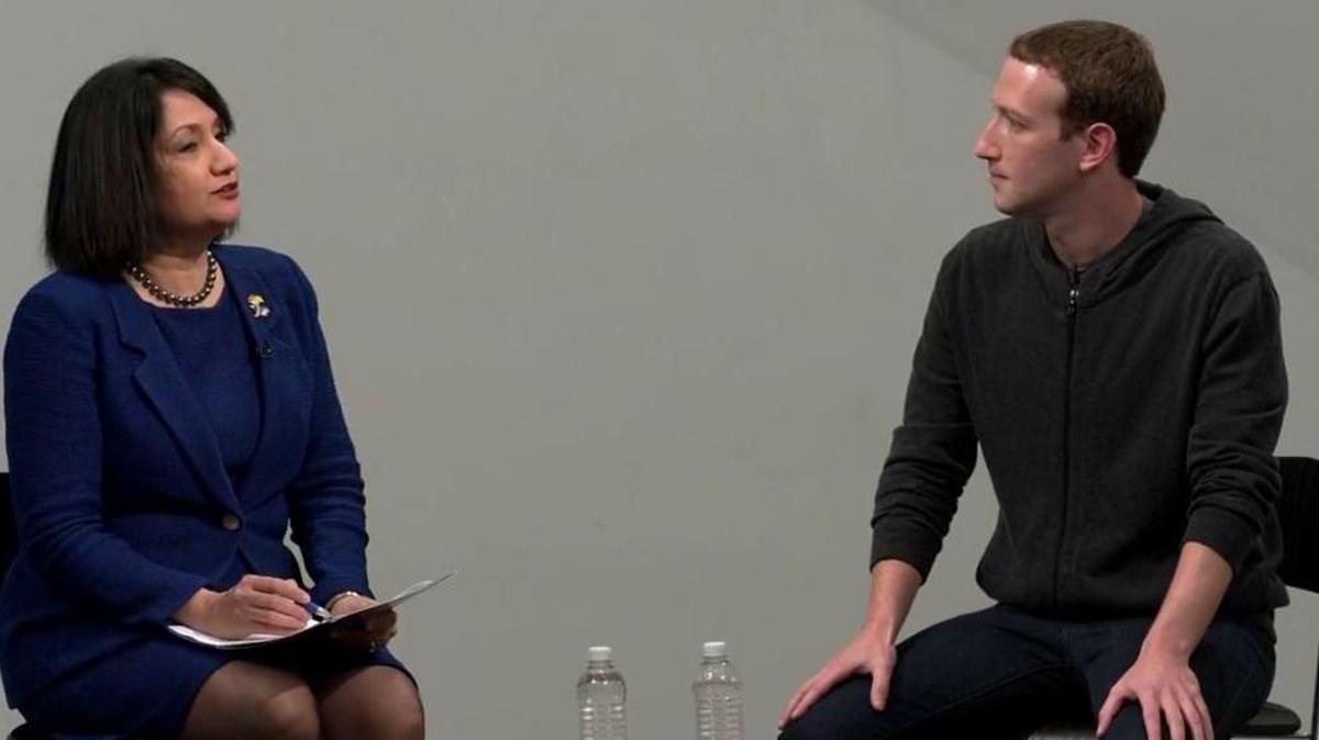 Facebook founder Mark Zuckerberg is participating in “a fireside chat” Friday at the University of Kansas.”