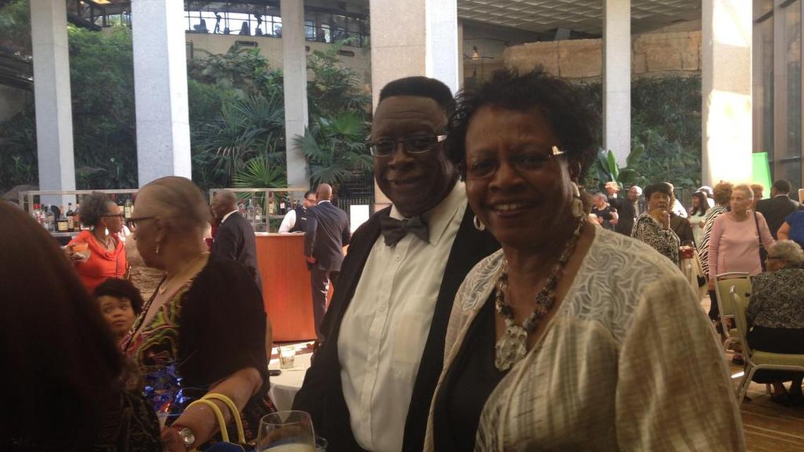 
Herbert Ridgley and Shirley Thaw, class of 1964. 
