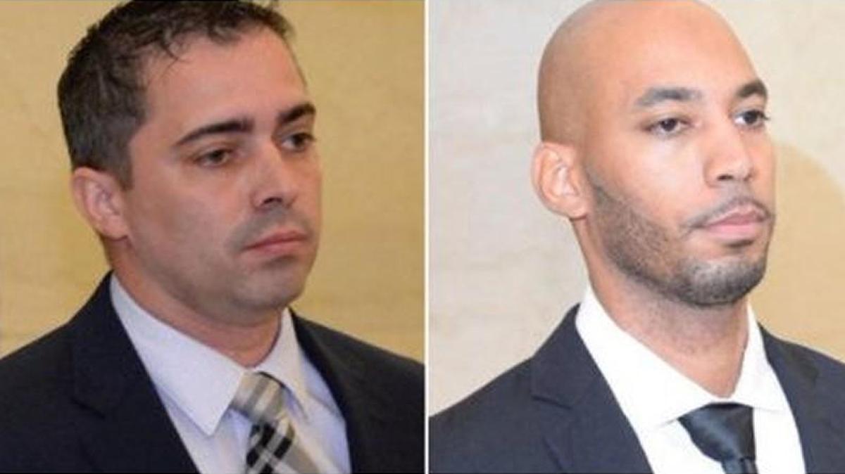 Eddie Martins (left) and Richard Hall