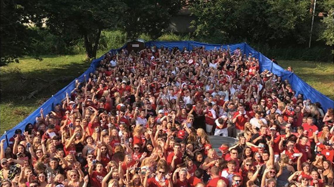 Barstool ‘Skers posted a photo from one of the parties on Sept. 2 when Nebraska played Arkansas State at home.