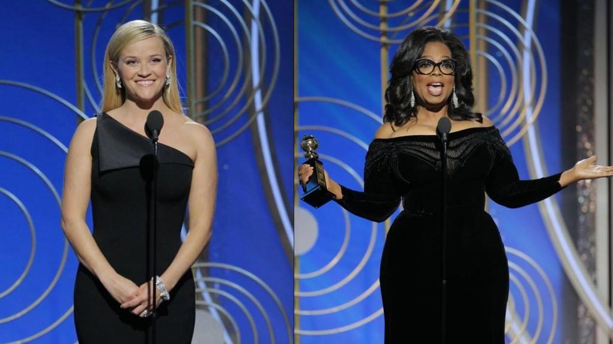 Reese Witherspoon and Oprah Winfrey appeared to have too many hands and legs in new photos from Vanity Fair.