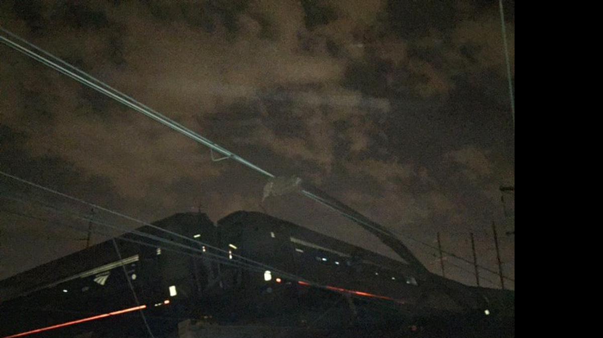 
An Amtrak train crashed Tuesday, May 12, 2015, near Philadelphia. Train 188 was traveling from Washington to New York City. 
