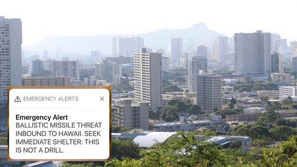 A dire warning appeared on Hawaiians’ phones Saturday morning. It turned out the ballistic missile warning was a false alarm, but for 38 minutes terror reigned as people braced for the worst.