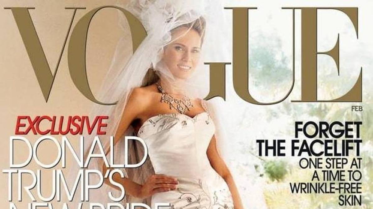 The bride wore a $100,000 couture gown. The guests drank Cristal. Melania and Donald Trump’s wedding 13 years ago still ranks among the world’s most extravagant affairs.