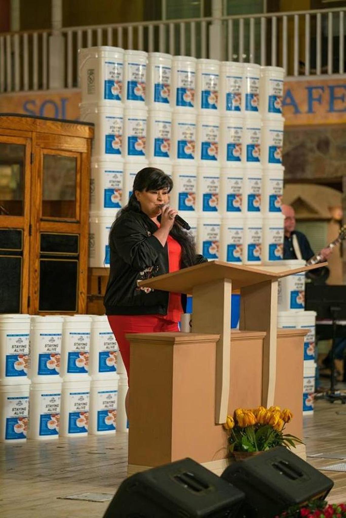 Jim Bakker’s ministry sells buckets of freeze-dried food — ready for end of days.