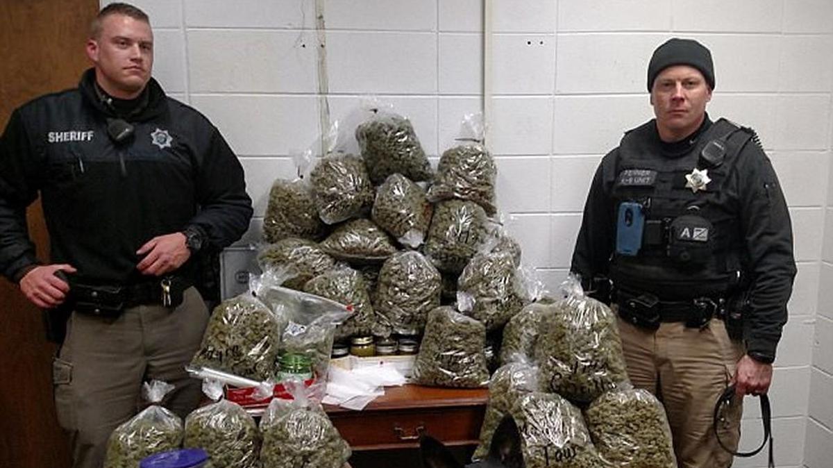 Turns out the elderly man and woman stopped in Nebraska last week and accused of possessing 60 pounds of marijuana are the parents of a Vermont state’s attorney.