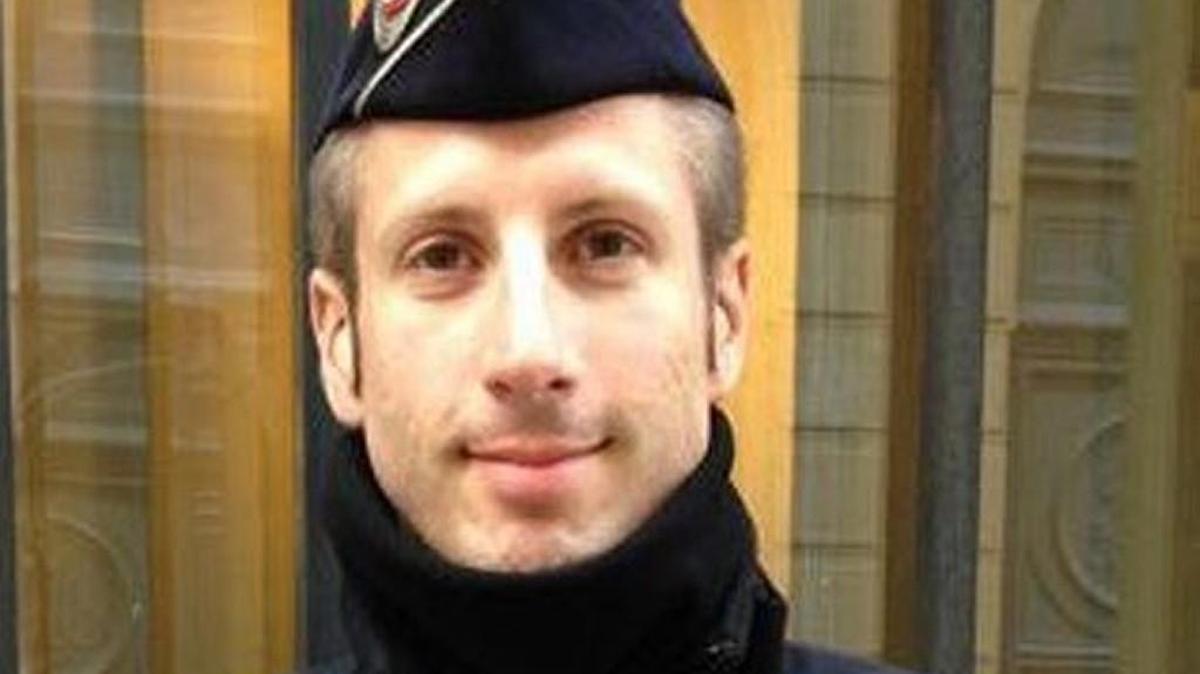 French police officer Xavier Jugelé, who died in an ISIS-inspired terror attack in Paris in April, was married to his partner posthumously this week.