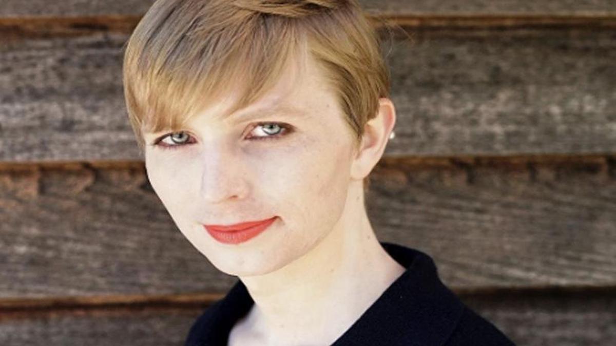 Chelsea Manning released a photo of herself on Thursday on her second day out of prison.