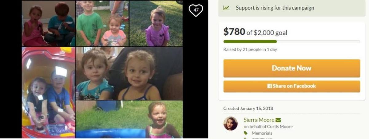 A GoFundMe account has been set up to help the family cover funeral costs.