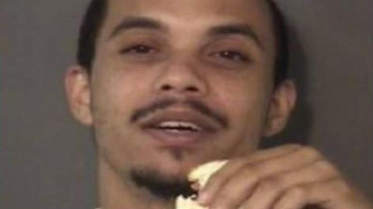 Fox 46 in Charlotte, N.C., got the scoop on this rather unusual mugshot that popped up online on a local sheriff’s department’s website over the weekend.