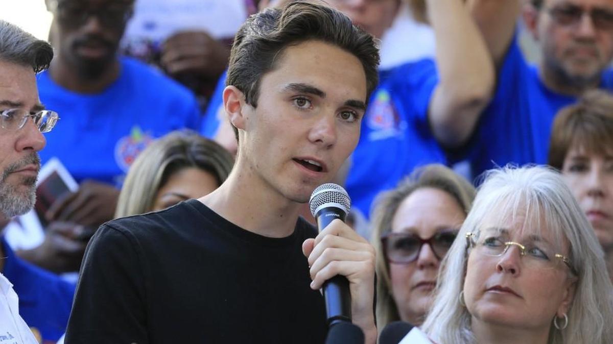 David Hogg, a student from Marjory Stoneman Douglas High School, says Donald Trump Jr. and other right-wing conspiracy theorists are “immature, rude, and inhuman” after the president’s son liked tweets attacking Hogg.