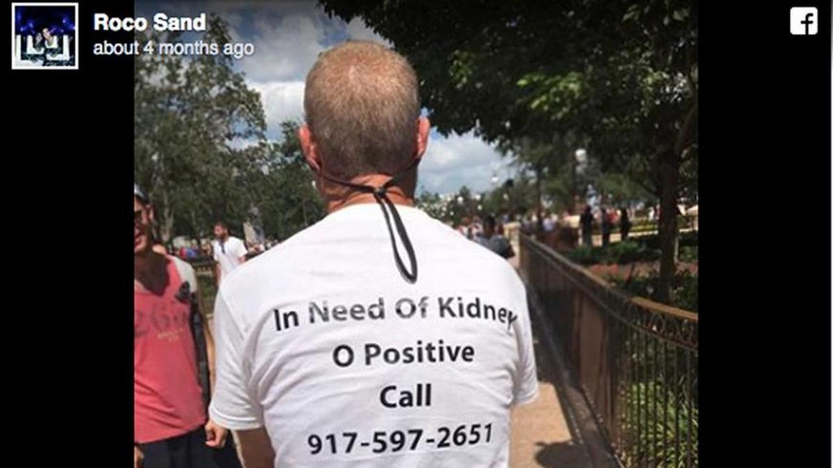 A T-shirt and the power of social media helped a New Jersey man find the kidney he so desperately needed.