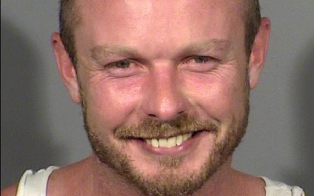 Jesse Webb of Kansas City rushed onto the stage during a Britney Spears concert on Wednesday in Las Vegas and created quite the stir. He blamed the media for blowing the incident out of proportion.
