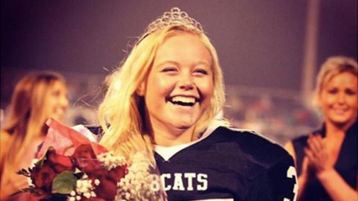 Competitive cheerleader. Powerlifter. Water polo player. Football linebacker. Homecoming queen. Is there anything Michigan teenager Alicia Woollcott can’t do?