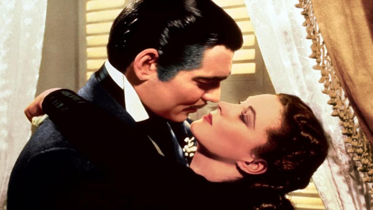 Clark Gable and Vivien Leigh in “Gone With the Wind”