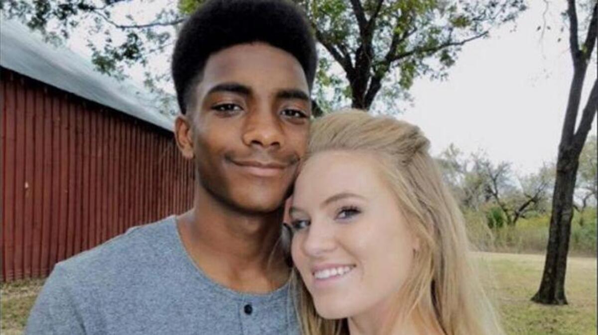 A heartwarming gesture by a Texas family has brought out the worst in people as racist comments threaten to spoil a happy moment for an interracial teenage couple.