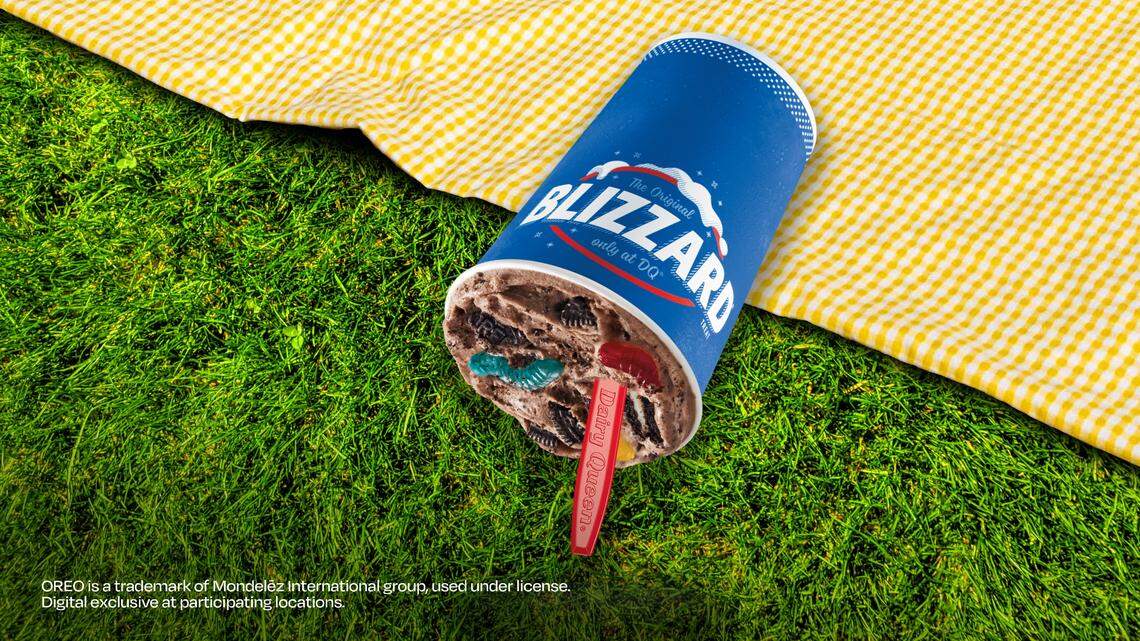 The Oreo Dirt Pie Blizzard treat will be available for a limited time, available exclusively online.
