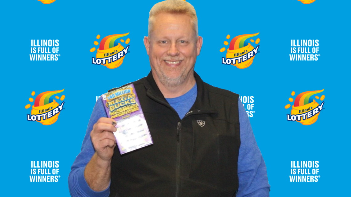 An Illinois man said he can finally take his wife to Aruba after winning a huge prize on a scratch-off ticket. 