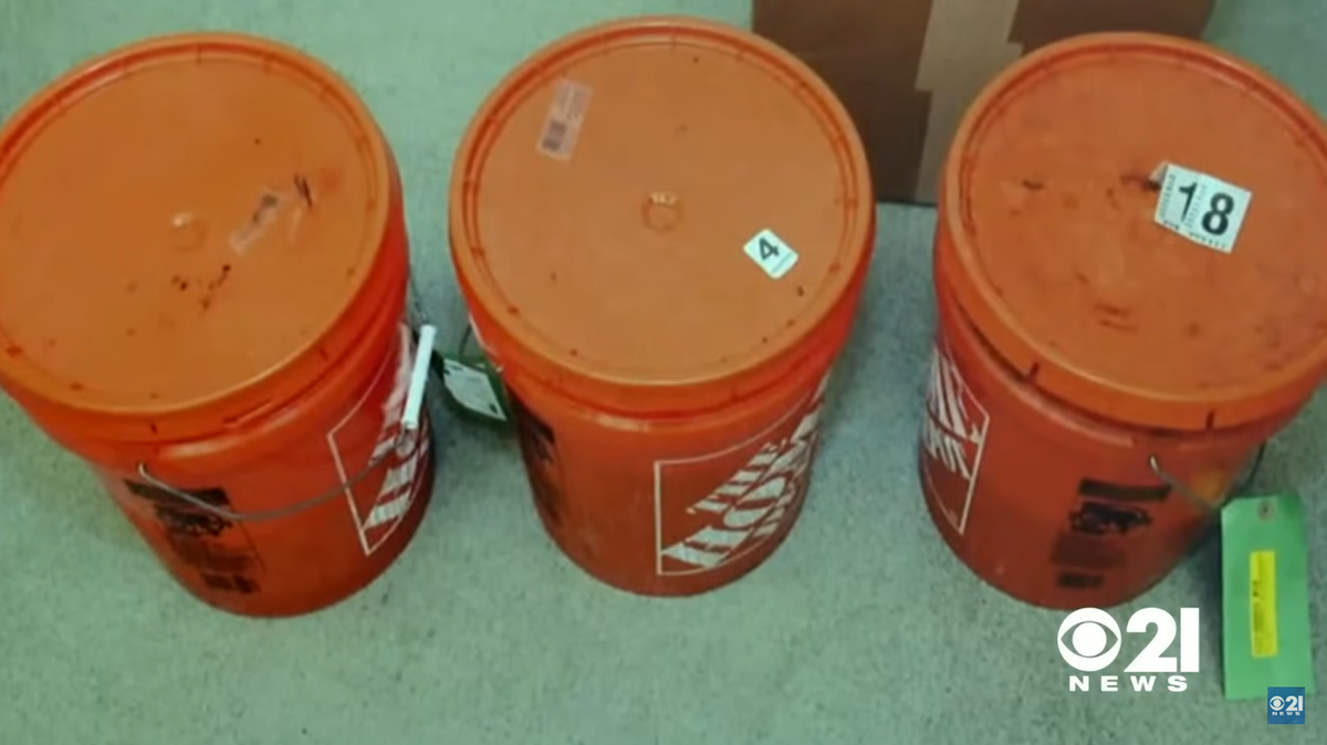 A Pennsylvania man was sentenced to two years of probation after authorities say they found buckets filled with body parts in his home.