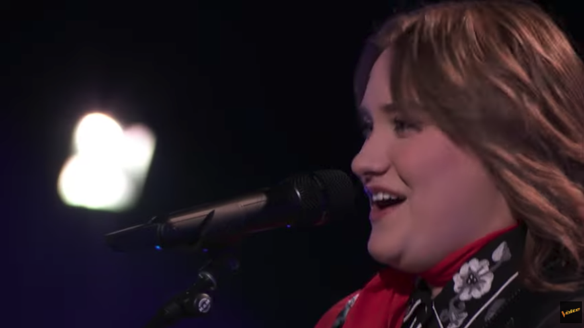 Ruby Leigh, a 16-year-old girl from Fulton, Missouri, joined Team Reba McEntire on “The Voice.”