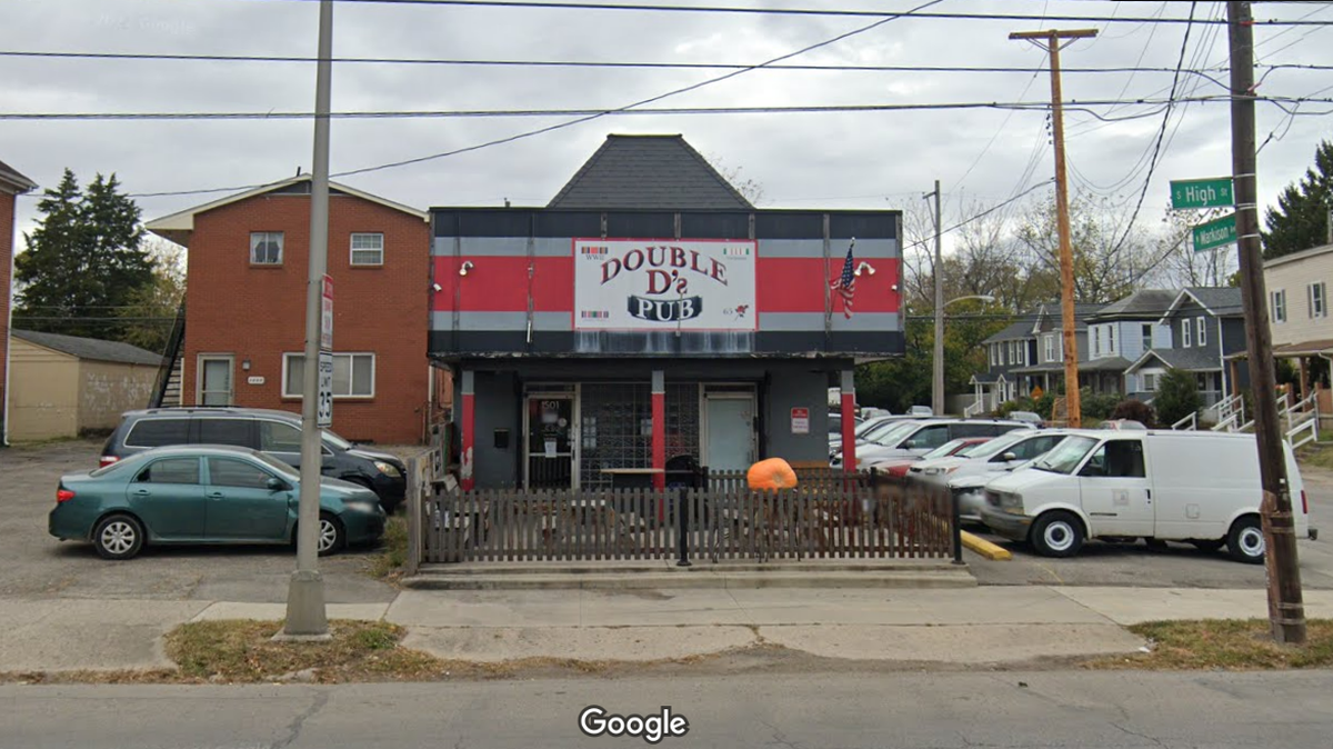 Two 24-year-old women were shot and killed outside a pub in Columbus, Ohio, police said, according to local media reports.