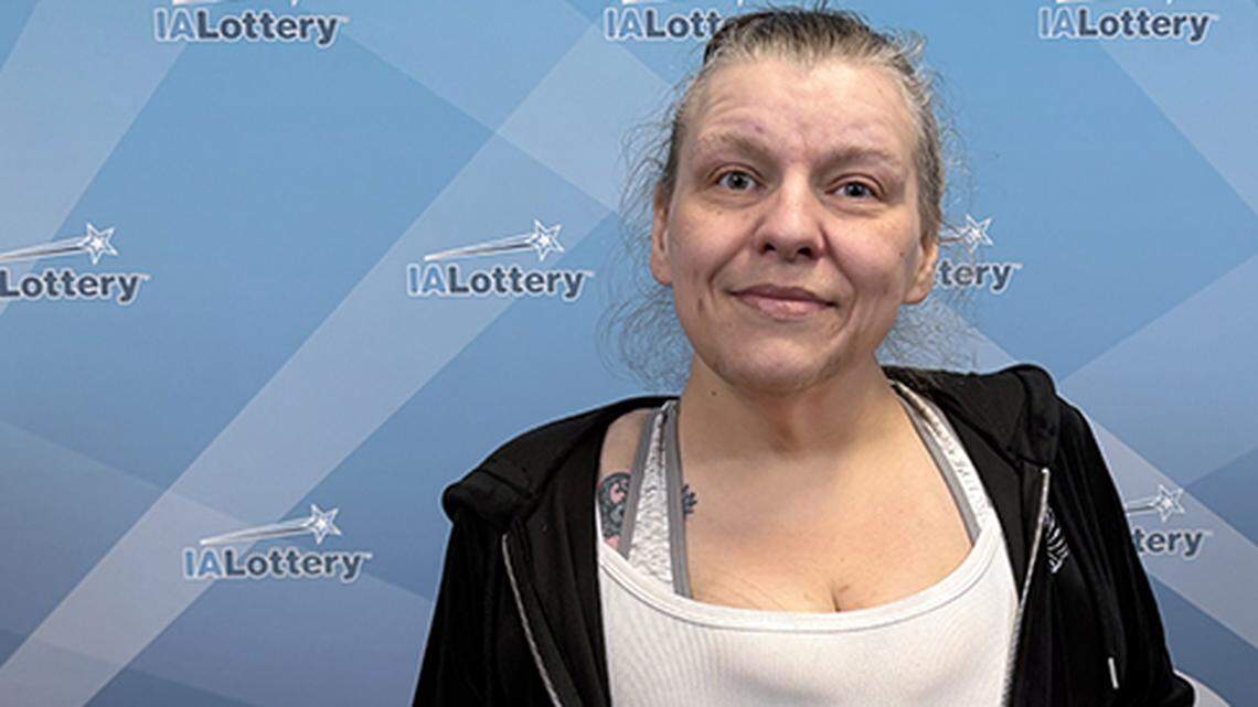 Coletta Whennen said she needed her son’s help to verify her Iowa Lottery win.