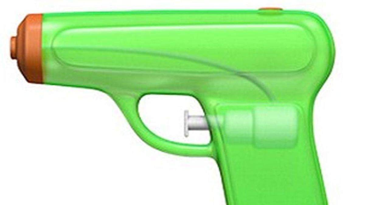 Say hello to Apple’s new gun emoji coming this fall - a water pistol.