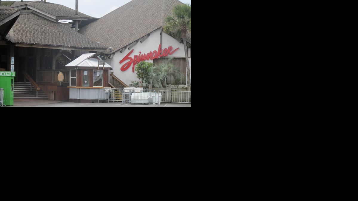 
The the beachfront Spinaker Beach Club where an alleged assault took place 
