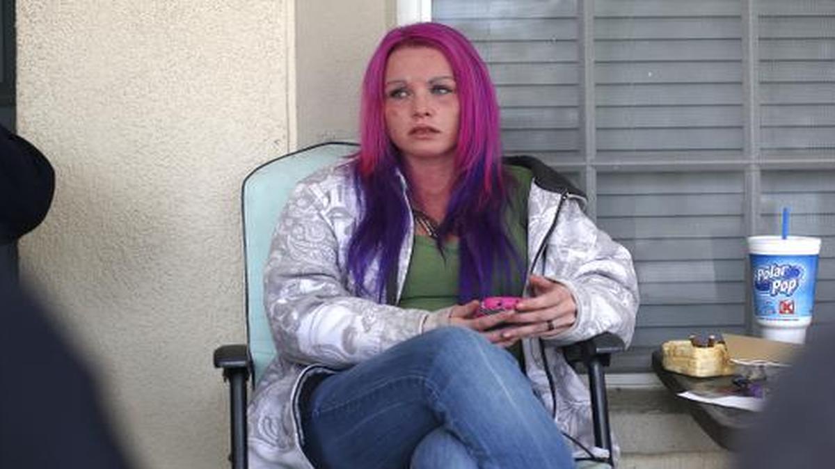 
Michelle Kerr, the mother of Phoebe Jonchuck, 5
