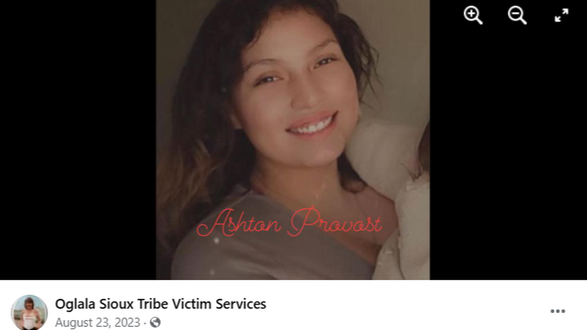 Ashton Provost and her unborn baby were shot and killed near Porcupine, South Dakota.