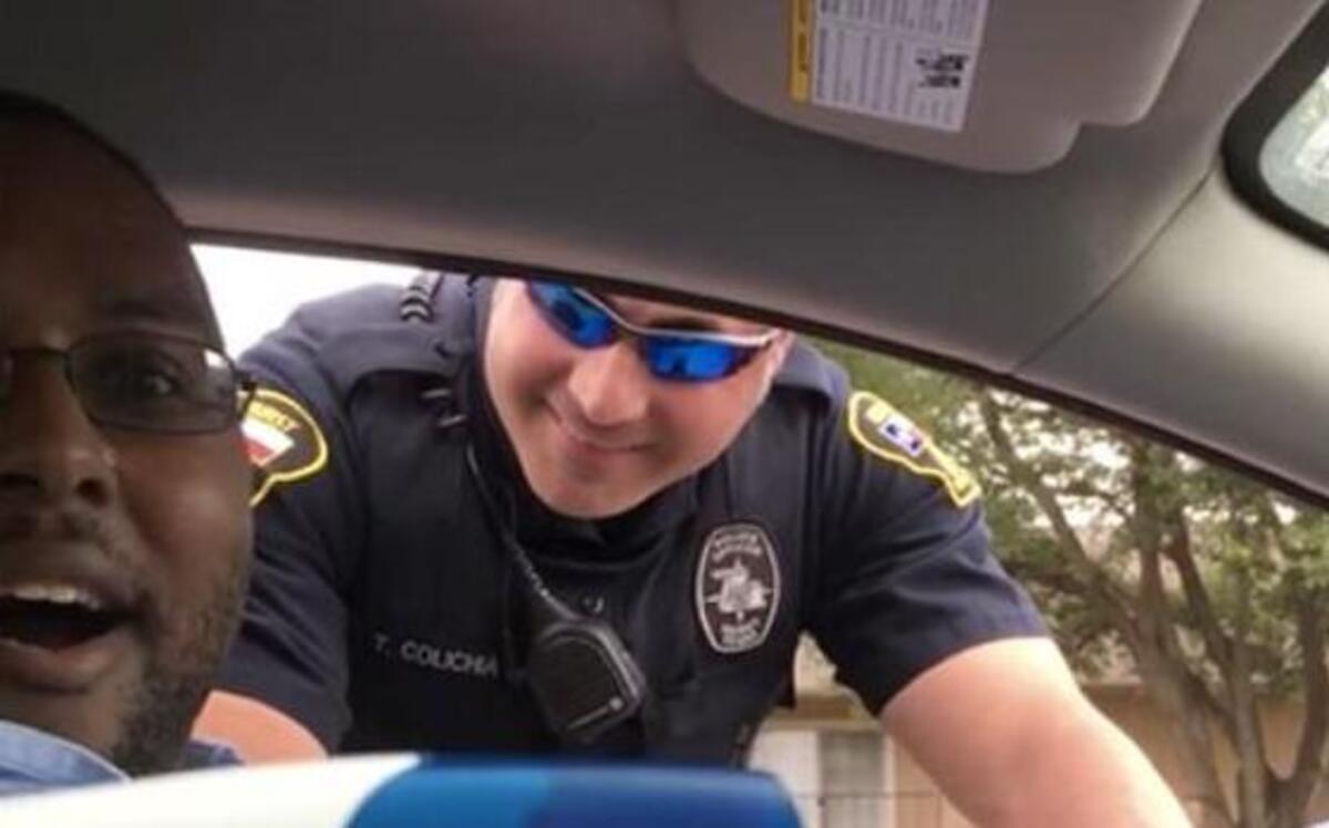 Nikki Wright pulled off a surprise for her husband, Jarred Wright, with help from her local police department.