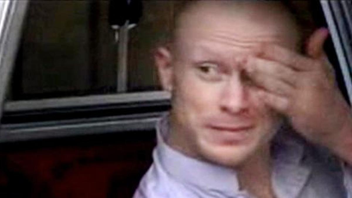 
Sgt. Bowe Bergdahl in a vehicle guarded by the Taliban in eastern Afghanistan
