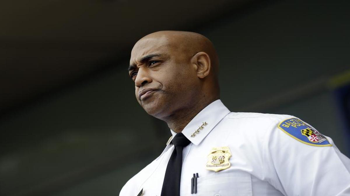 
Baltimore Police Department Commissioner Anthony Batts 
