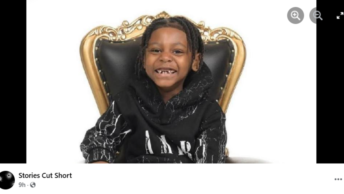 Daquell Collins, 6, died from a gunshot wound in Milwaukee, Wisconsin, officials said.